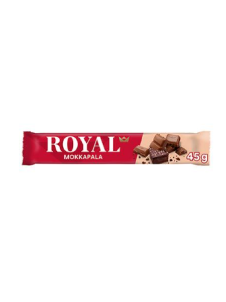 Шоколадный батончик Royal Mokkapala suklaapatukka 45г