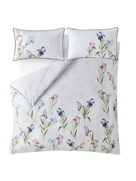 Комплект постельного белья Laura Ashley Hawling Irises 230 x 220 / 2 x 50 x 60 см