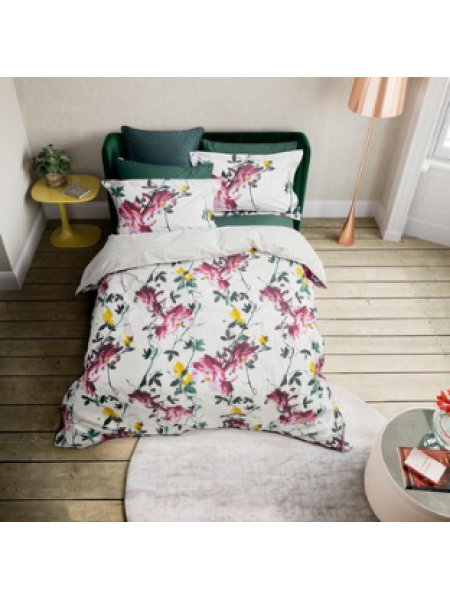 Комплект постельного белья Ted Baker London Citrus Bloom из хлопкового перкаля 150 х 210 / 50 х 60 см