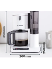 Кофеварка Bosch Styline TKA8011 белая