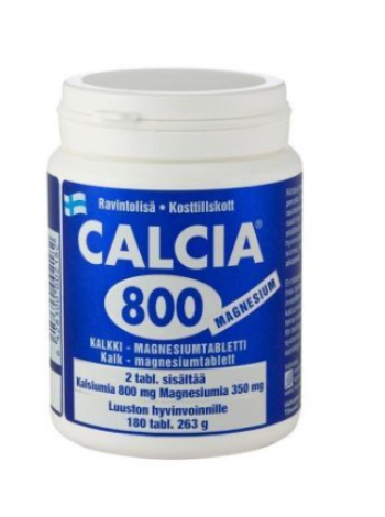 Витамины кальций + магний Calcia 800 magnesium 180 таб 