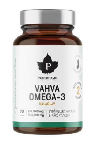 Витамины Puhdistamo Vahva Omega -3 70 таб