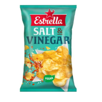 Картофельные чипсы Estrella Salt & Vinegar с солью и уксусом 275 г