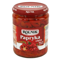 Болгарский перец резанный в кисло-сладком маринаде ROLNIK Papryka Cięta 500мл