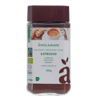 Кофе органический растворимый Änglamark Espresso 100г
